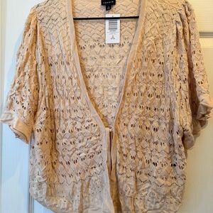 Torrid Tie-Front Shrug